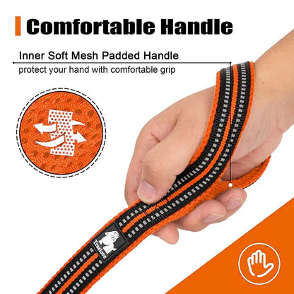 Soft Reflective Mesh Dog Leash