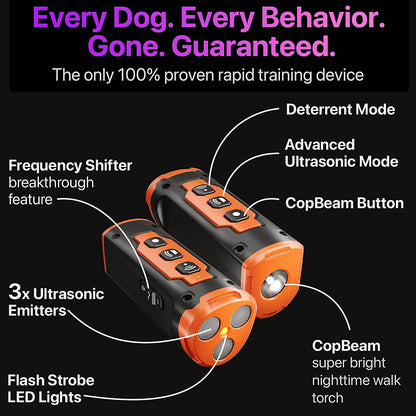 Ultrasonic Barking Deterrent Device