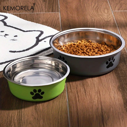 Anti-Scractching Stainless Steel Dog Bowl