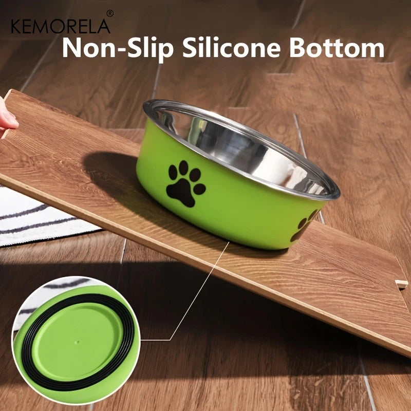 Anti-Scractching Stainless Steel Dog Bowl