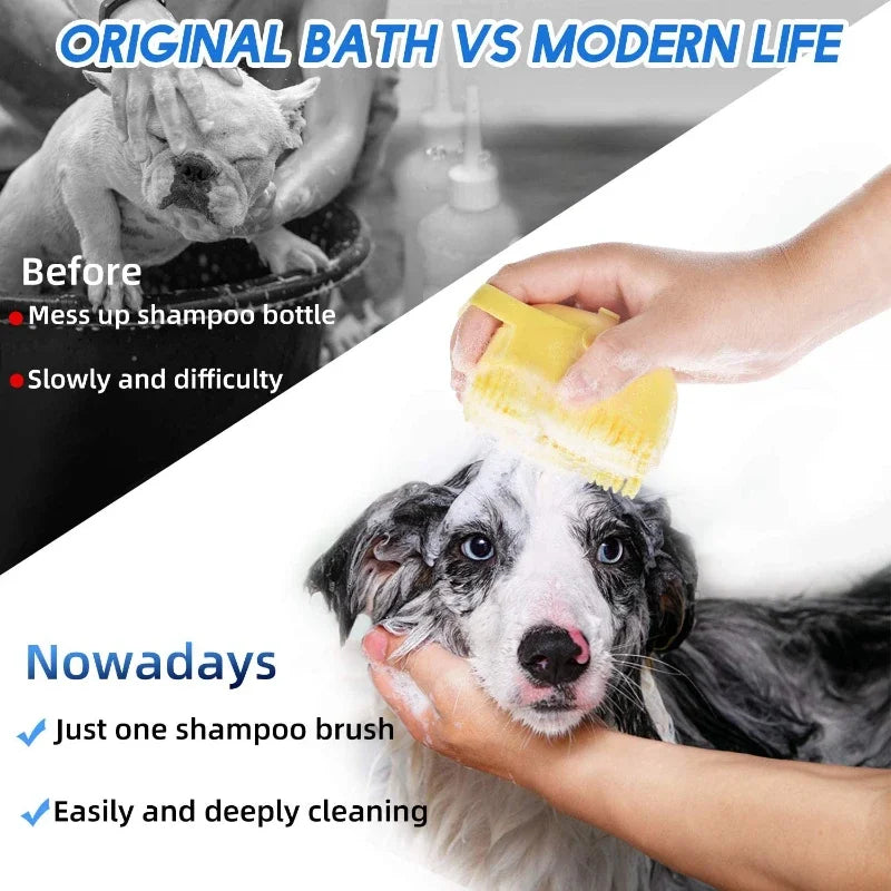 Shampoo Dog Brush