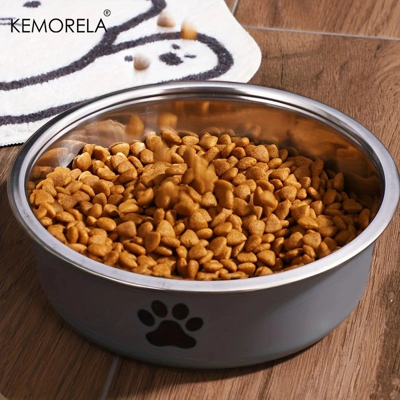 Anti-Scractching Stainless Steel Dog Bowl