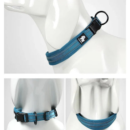 Breathable Mesh Reflective Dog Collar